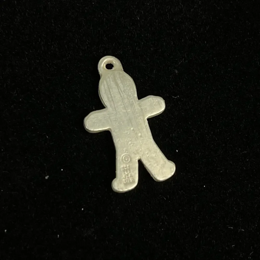 James Avery Sterling Silver Gingerbread Boy Man Christmas Charm Older Hallmark
